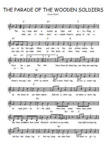 The Parade of the Wooden Soldiers